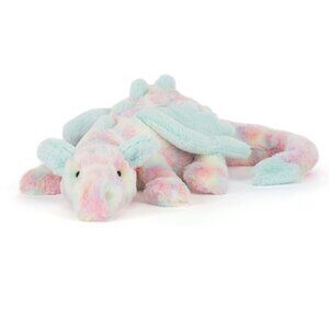 Jellycat Lazulia Dragon, Size Large NWT